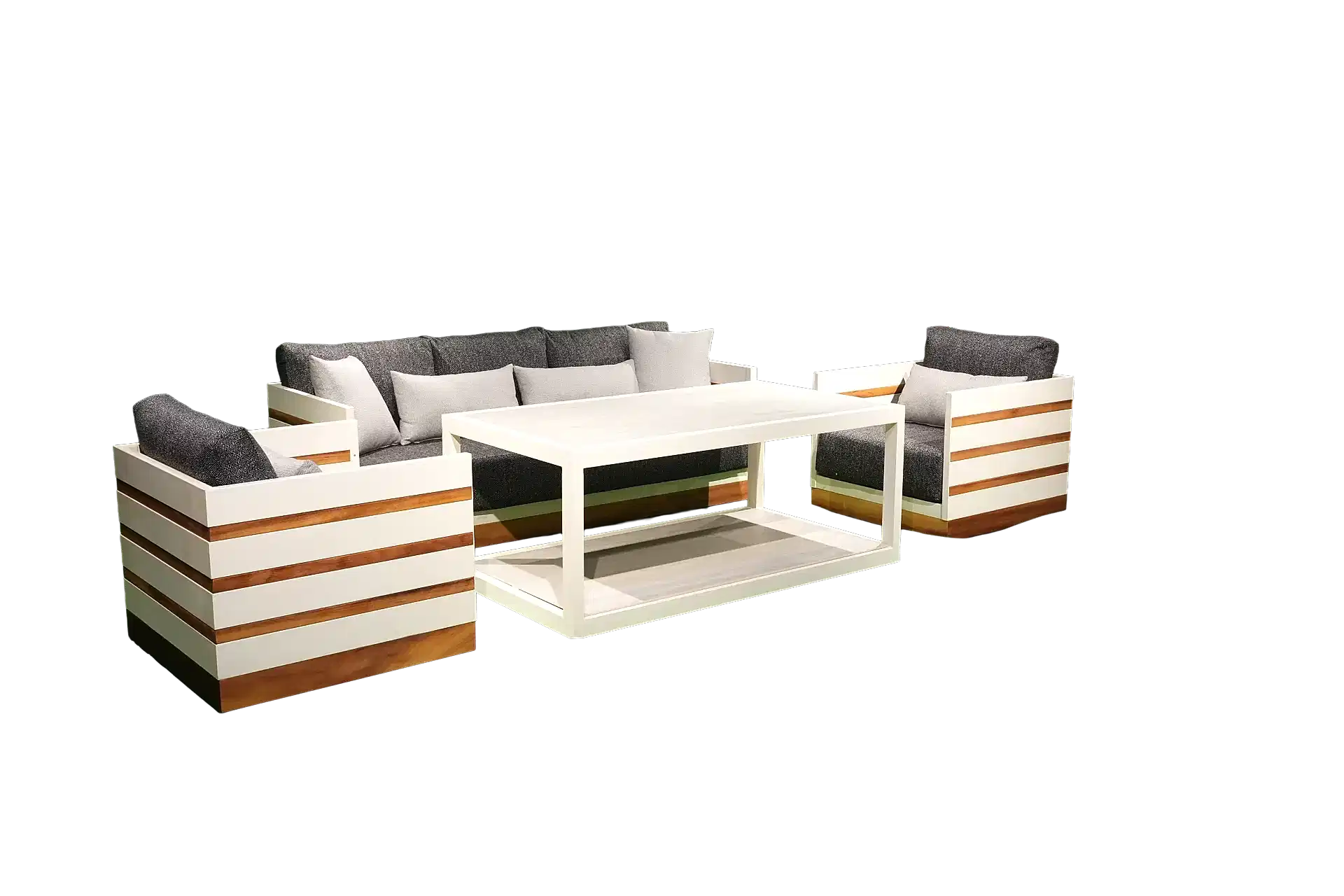 Monaco Alüminyum Oturma Grubu