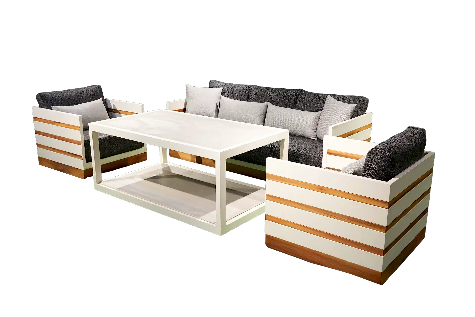 Monaco Alüminyum Oturma Grubu